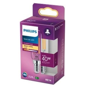 Philips LED buislamp T25 E14 4,5-40W 2700K filament helder blister