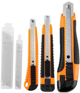 Afbreekmes set 26 delig 3 x mes + navulling