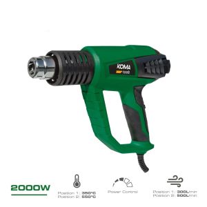 Koma tools heteluchtpistool 2000W 230V