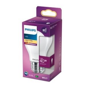 Philips LED GLS E27 4,5-40W 2700K filament mat blister