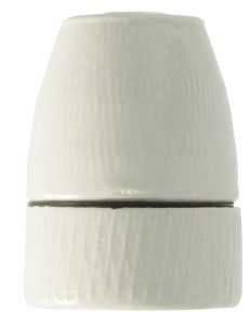 Lamphouder E27 porselein 3/8 gat