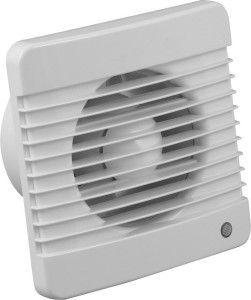 Badkamer - Toilet ventilator MT100 wit 100mm + timer