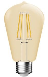 Nordlux LED ST64 E27 5,4-34W 2500K filament gold dimbaar
