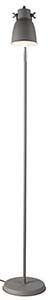 Vloerlamp Adrian grijs E27 151cm hoog