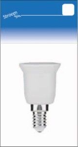 Lamphouder adapter E14 naar E27