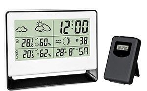Weerstation met draadloze buitensensor