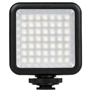 Videolamp LED op batterijen dimbaar 6000k