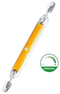 LED staaflamp R7s 118mm 9-75W 3000K dimbaar