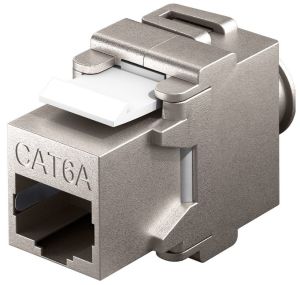 Keystone RJ45 UTP CAT6 tangloze montage