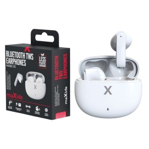 Bluetooth draadloze earbuds + oplaadcase wit