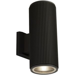 Wandlamp Hamburg up&down 2xE27 IP54 zwart