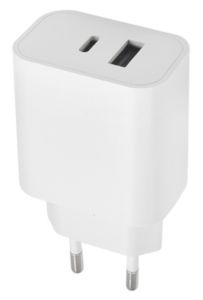 USB-C snellader 20w wit PD QC