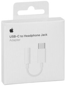 Apple USB-C -> 3,5mm jack hoofdtelefoon adapter