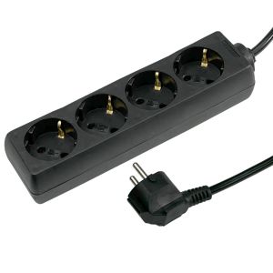 TCD RA 4V 3m snoer zwart