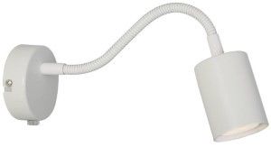 Wandlamp Explore Flex GU-10 met schakelaar wit