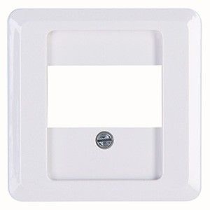 Kopp HK02 arctic wit afdekplaat USB