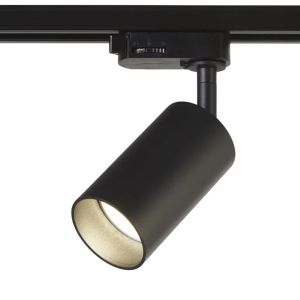 Railspot 1-fase Orion2 glad GU10 zwart
