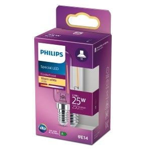 Philips LED buislamp T25 E14 2,1-25W 2700K filament helder blister
