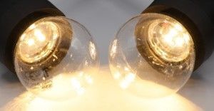 LED kogellamp E27 helder warm wit 1W