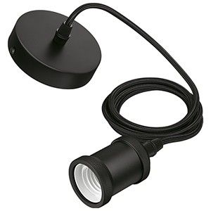 Philips Snoerpendel zwart 150cm