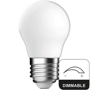 Energetic LED kogel E27 4,2-40W 2700K filament mat dimbaar