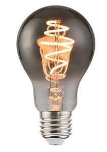 Nordlux LED GLS E27 5-13W 1800K filament spiraal grey dimbaar