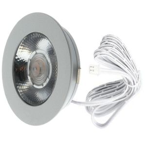 LED meubelspot 3W 2700K 62mm rond wit