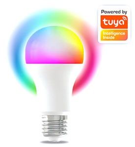 LED GLS mat RGB E27 9W dimbaar SMART Wi-Fi TUYA