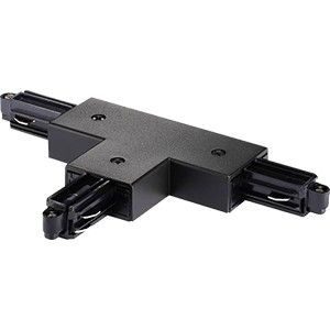 Link Rail 1 fase T- koppelstuk links zwart
