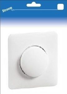 PEHA LW afdekplaat + knop dimmer