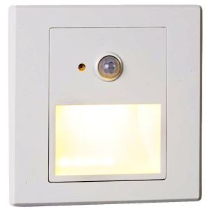 LED Trapverlichting 1,5W 3000K wit + sensor