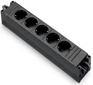 GST18© compatible tafelcontactdoos RA 5V doorvoer M-F