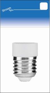 Lamphouder adapter E27 naar E14