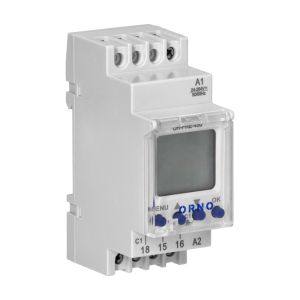 Schakelklok op din rail digitaal - 1 kanaal