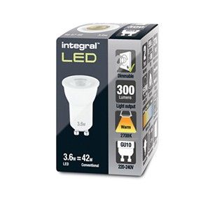 Integral LED spot MR11 GU10 230V 3,6-42W 2700K dimbaar - Afbeelding 2