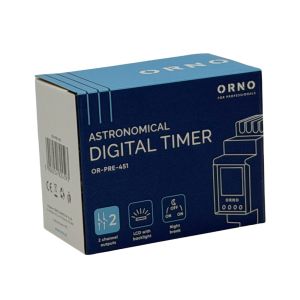 Schakelklok op din rail digitaal - 2 kanalen - Afbeelding 2