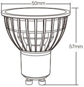 Zigbee RGB-CCT LED GU10 4W - Afbeelding 2