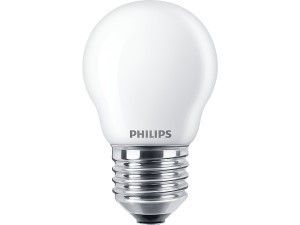 Philips LED kogel E27 4,3-40W 2700K filament mat blister - Afbeelding 2