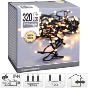Mini strengverlichting 320 LEDS warm wit - Afbeelding 2