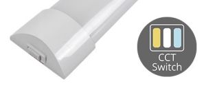 LED Batten - Armatuur met smalle kap 50W 150cm 3CCT - Afbeelding 2