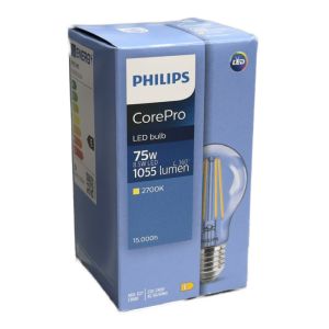 Philips LED GLS E27 8,5-75W 2700K filament helder - Afbeelding 2
