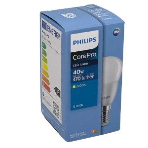 Philips LED kogel E14 5-40W 2700K mat - Afbeelding 2