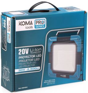 Koma tools accu bouwlamp 20V 2500Lm - Afbeelding 2
