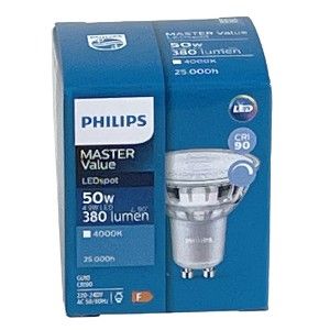 Philips LED spot GU10 3,7-50W 4000K dimbaar - Afbeelding 2
