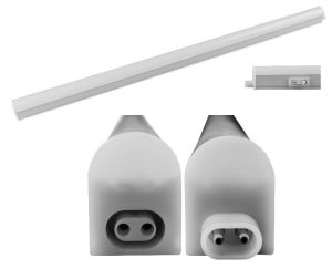 LED T5 armatuur met schakelaar 60cm 9W 3CCT - Afbeelding 2