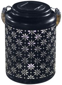 LED Solar deco lantaarn 26cm - Afbeelding 2