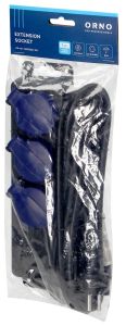SWD TCD zwart IP44 H05 3x1,5qmm 5m 3V met klep - Afbeelding 2