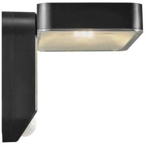 LED Solar wandlamp Rica 5W 3000K zwart IP44 - Afbeelding 2