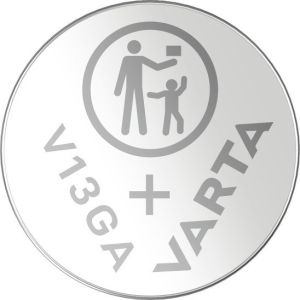 Varta V13GA knoopcel batterij A76 LR44 blister(2) - Afbeelding 2