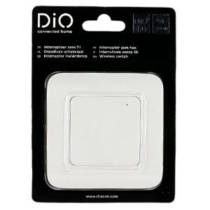DiO Draadloze wand schakelaar enkel wit - Afbeelding 2